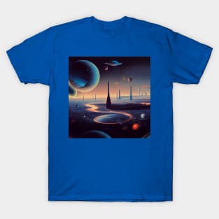 Interplanetary Spaceport T-Shirt